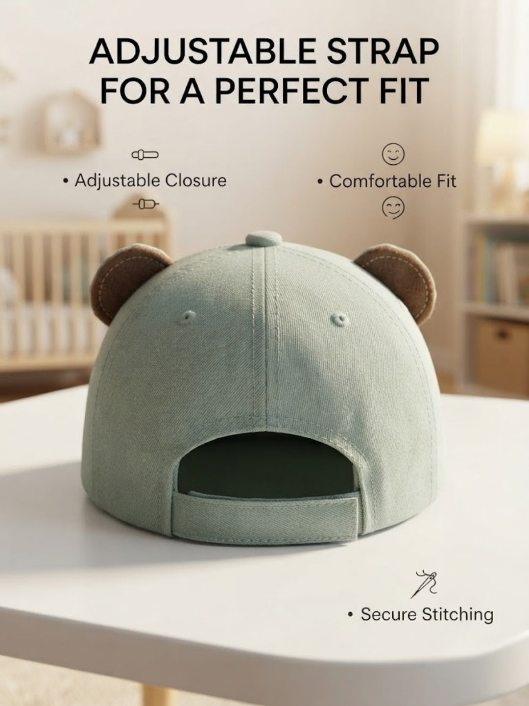 Cdeck Kids Cotton Cap for Boys & Girls