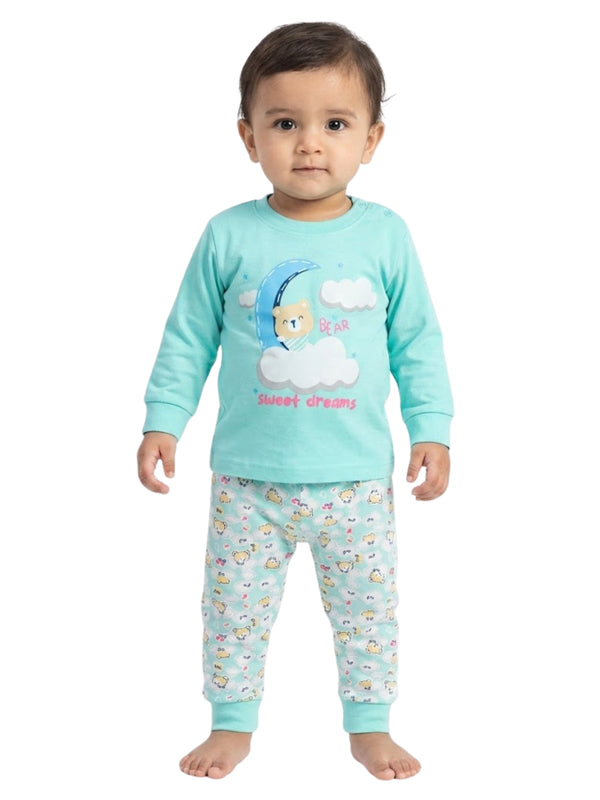 Cdeck Baby Full Sleeve T-Shirt & Pants Set | Soft, Comfortable & Stylish Baby Wear