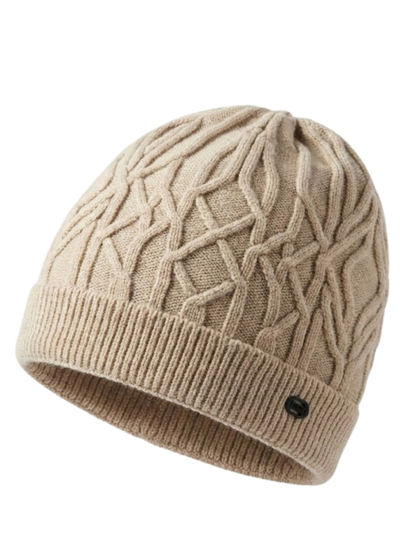 Cdeck Men's Woolen Winter Cap | Soft, Warm, Comfortable & Stylish Winter Wear