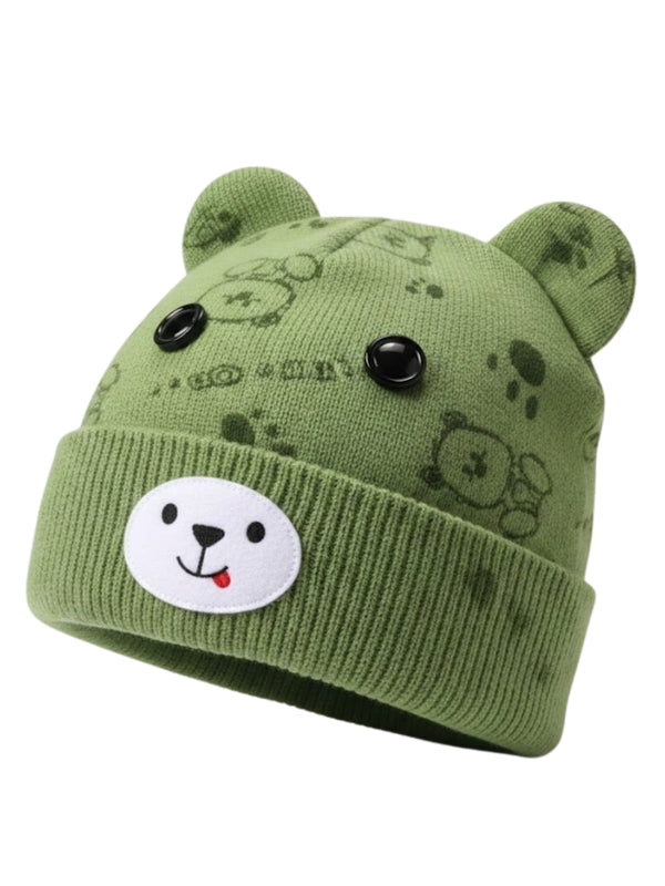 Cdeck Kids Woolen Cap for Boys & Girls | Soft, Warm & Comfortable Winter Wear | 6–18 Months