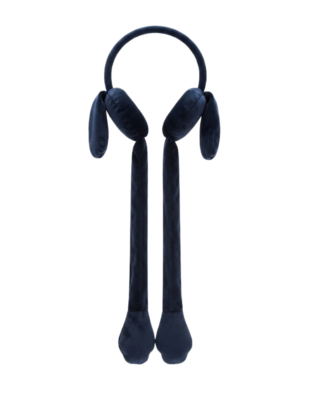 Cdeck Velvet Winter Earmuffs for Girls & Women, Soft Warm Ear Warmers with Long Tie Design, Free Size