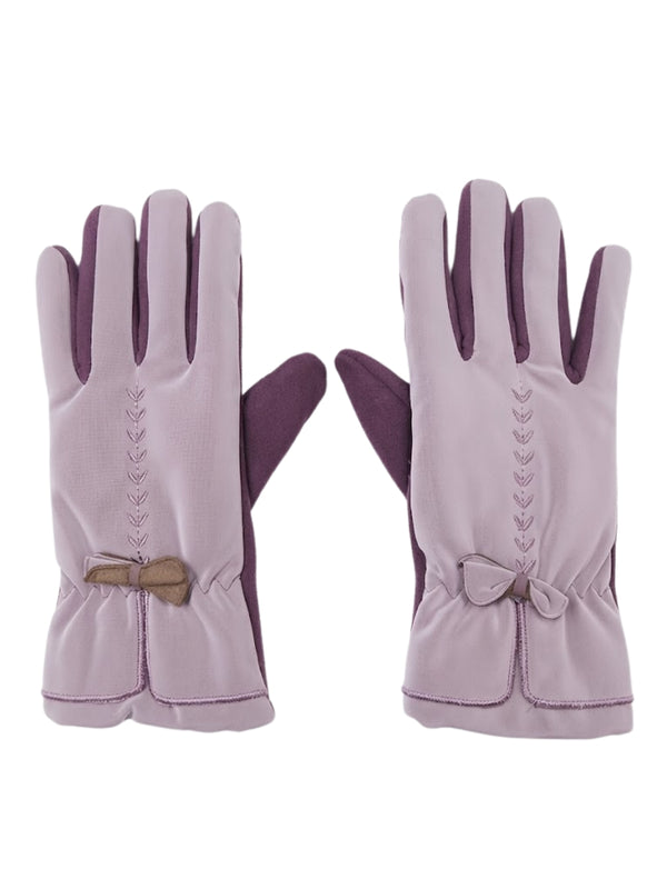 Cdeck Women Woolen Winter Gloves | Soft, Warm & Comfortable for Winter Wear