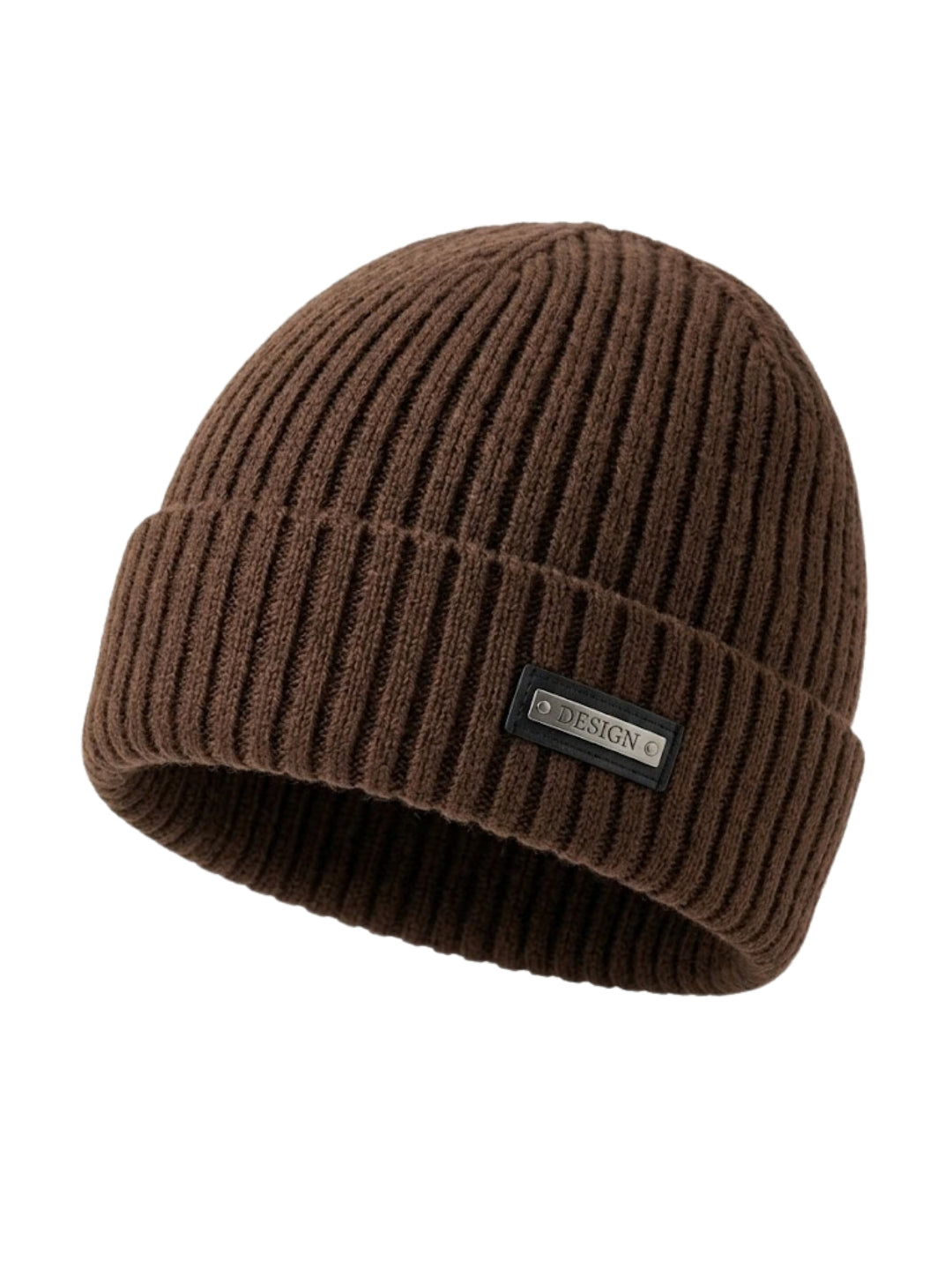 Cdeck Men’s Woolen Winter Cap | Soft, Warm & Comfortable Cap for Everyday Wear | Free Size | Brown