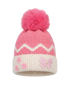 Cdeck Kids Woolen Winter Cap for Baby Girls | Soft, Warm & Comfortable | 1–2 Years