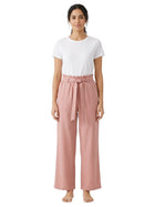 Cdeck Women's Linen Palazzo Pants | Comfortable, Lightweight & Stylish Everyday Wear