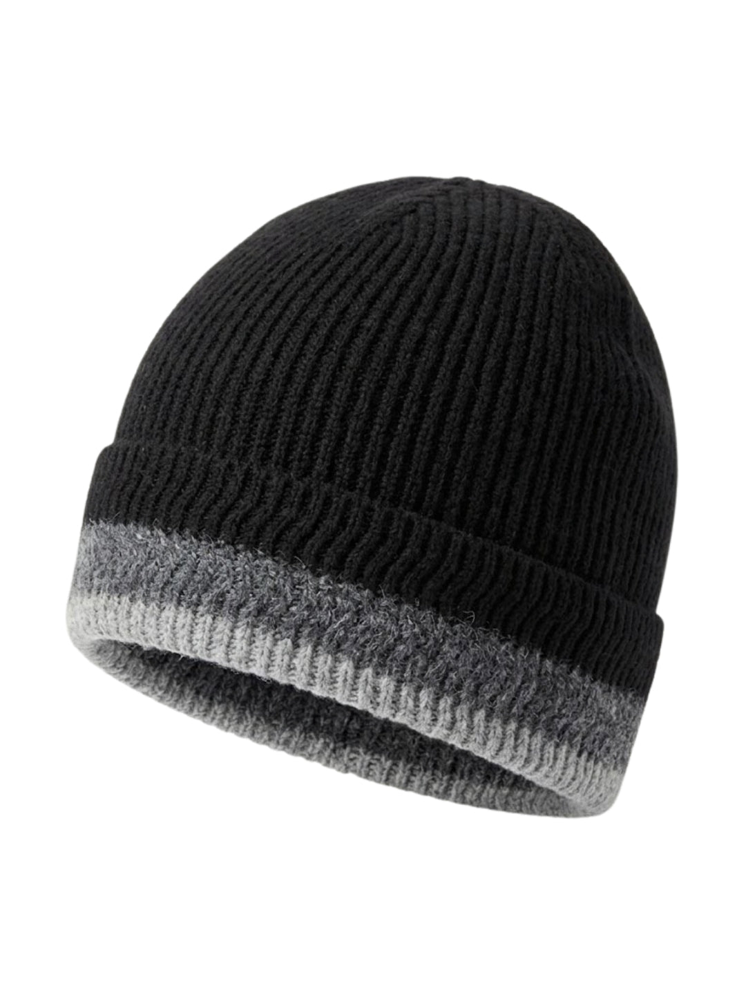 Cdeck Men’s Woolen Winter Cap | Soft, Warm & Comfortable Cap for Everyday Wear | Free Size |Black