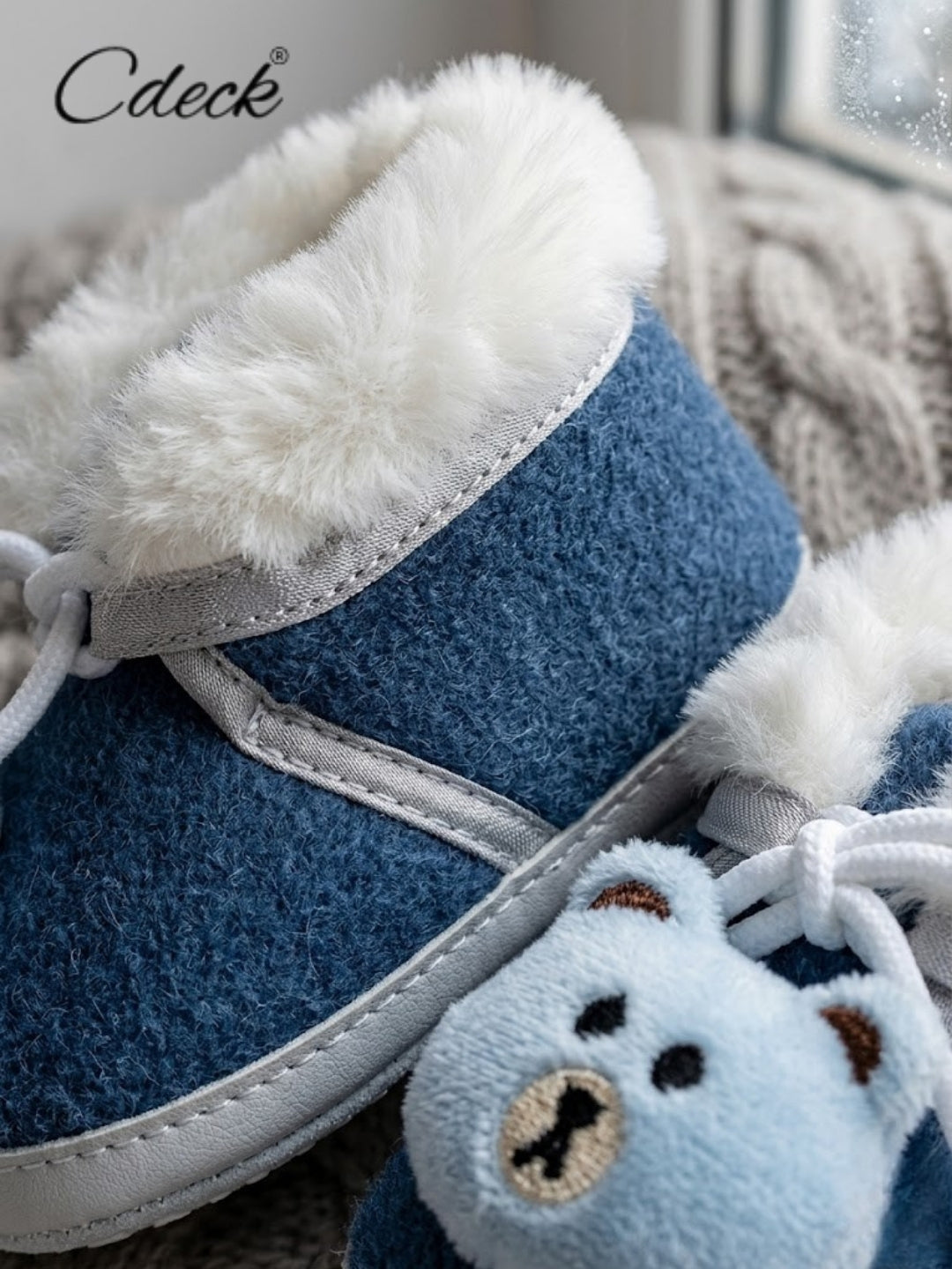 Cdeck Warm Winter Booties for Kids | Soft & Comfortable | 3–18 Months