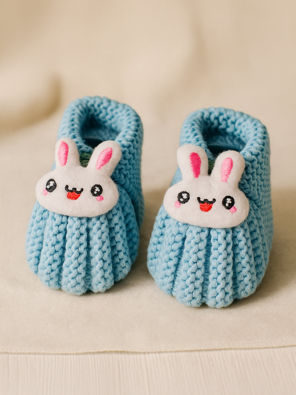 Cdeck Hand Knitted Baby Woolen Booties for Newborn Babies