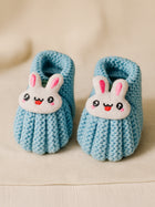 Cdeck Hand Knitted Baby Woolen Booties | Soft, Warm & Comfortable Newborn Footwear | 0–12 Months