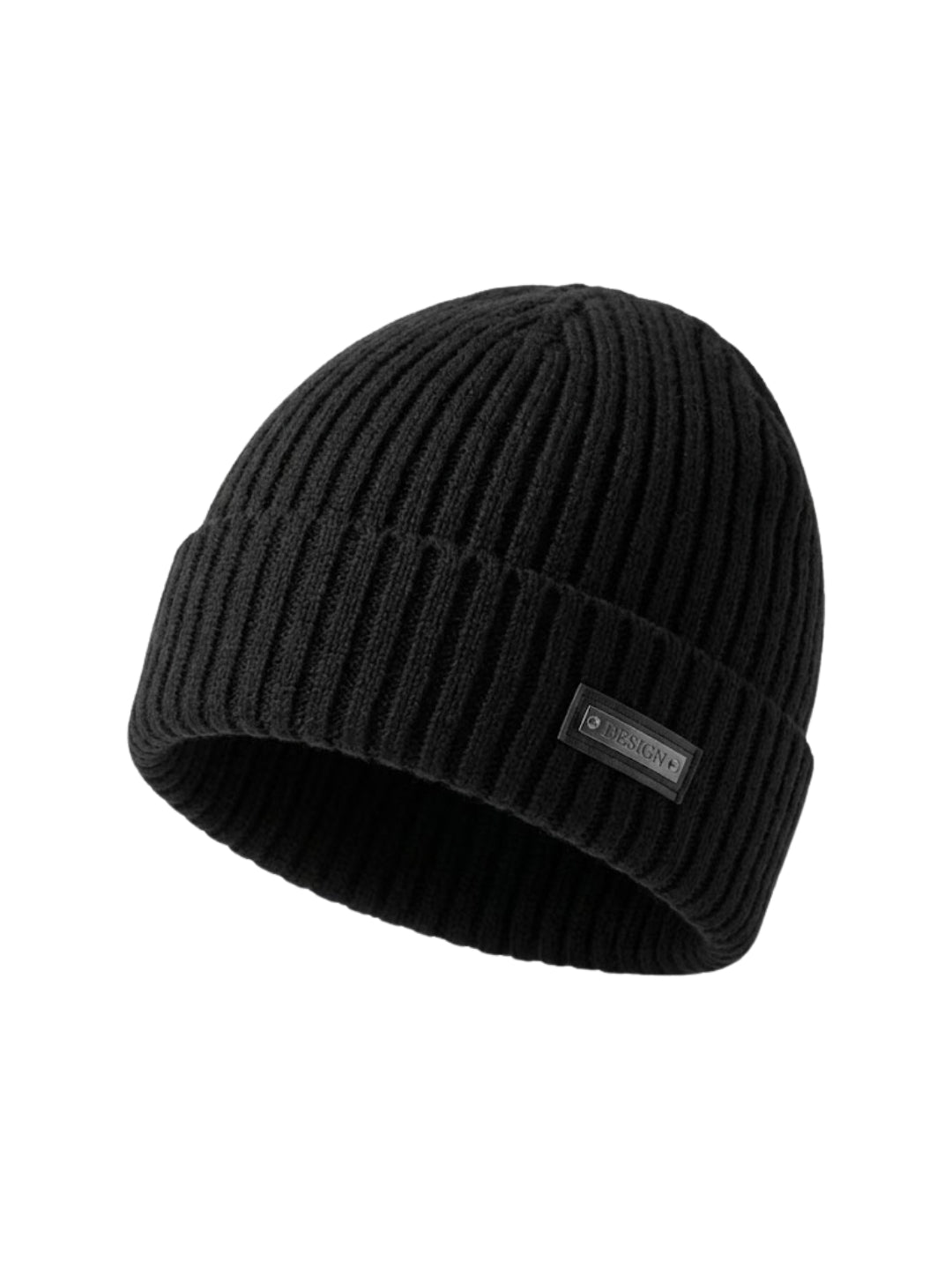 Cdeck Men’s Woolen Winter Cap | Soft, Warm & Comfortable Cap for Everyday Wear | Free Size | Black
