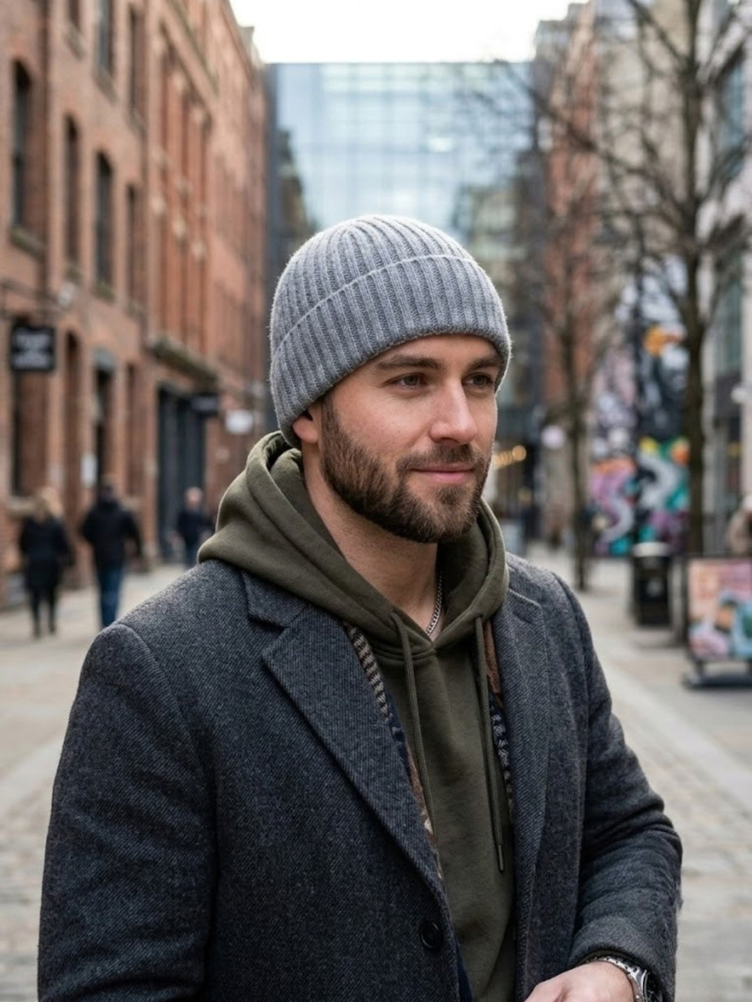 Cdeck Men’s Woolen Winter Cap | Soft, Warm & Comfortable Cap for Everyday Wear | Free Size | Cdeck
