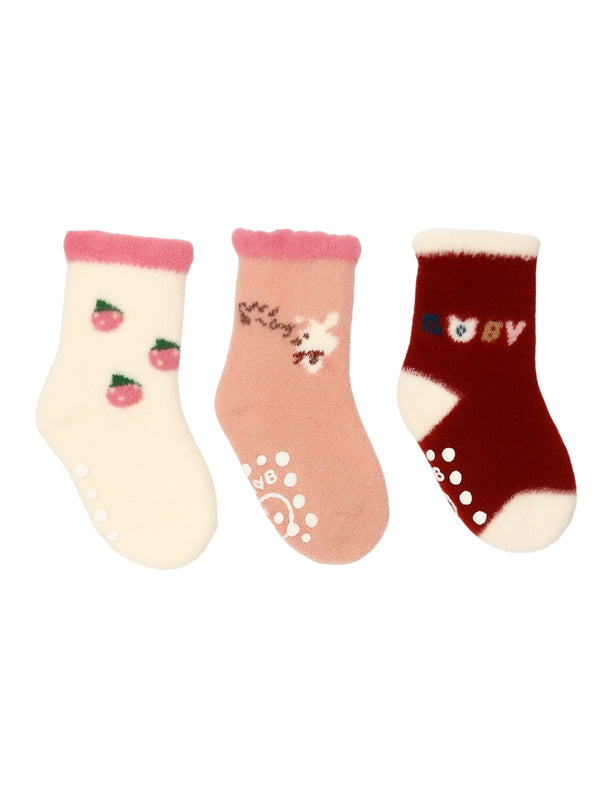 Cdeck Baby Woolen Socks for Boys & Girls | Soft, Warm & Comfortable Winter Socks | 0–4 Years