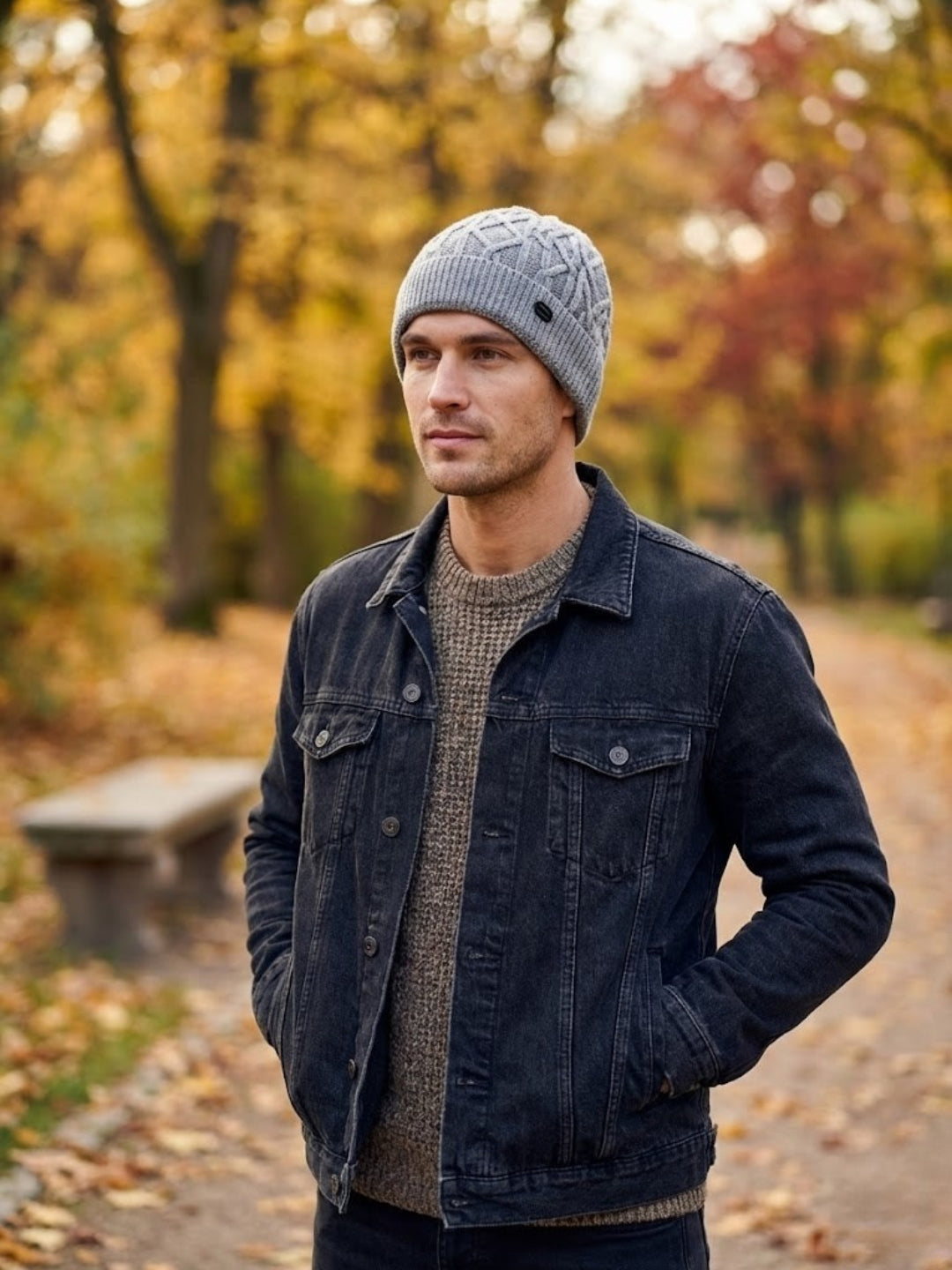 Cdeck Men's Woolen Winter Cap | Soft, Warm, Comfortable & Stylish Winter Wear