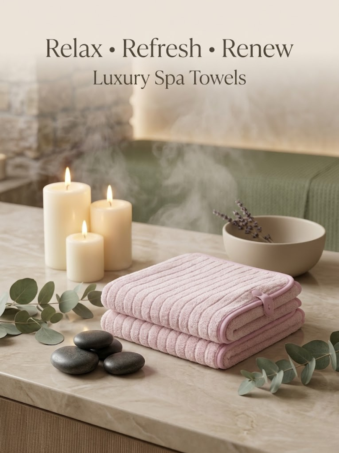 Cdeck Premium Cotton Hand Towel | Soft, Absorbent & Comfortable Everyday Use