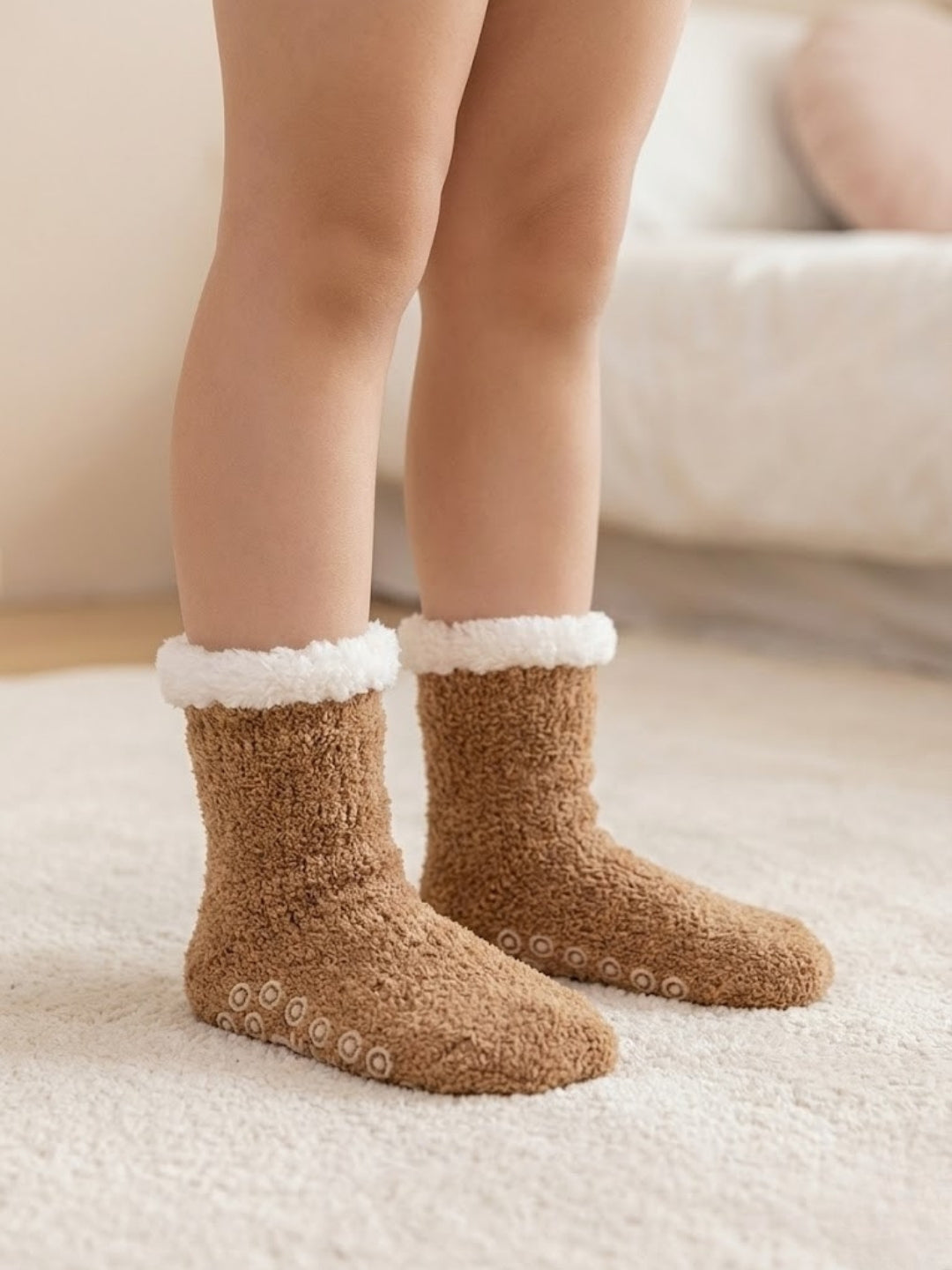 Cdeck Baby Woolen Socks for Boys & Girls | Soft, Warm & Comfortable Winter Socks | 0–3 Years