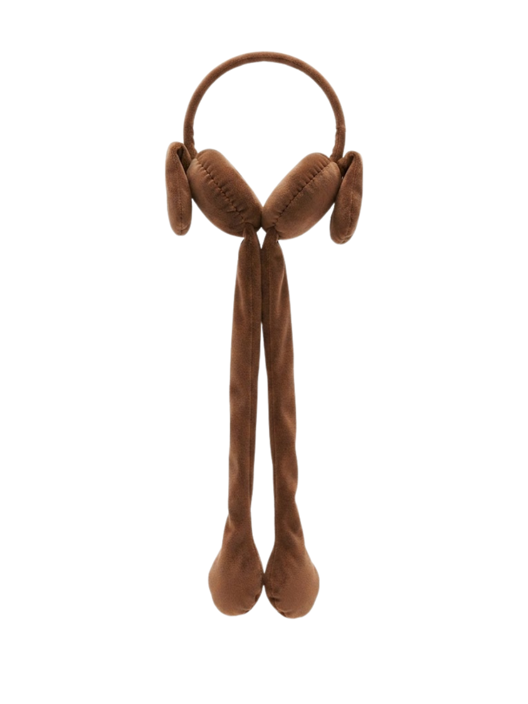 Cdeck Velvet Earmuffs for Girls & Women, Soft Warm Winter Earmuffs with Long Hanging Ear Covers, Free Size