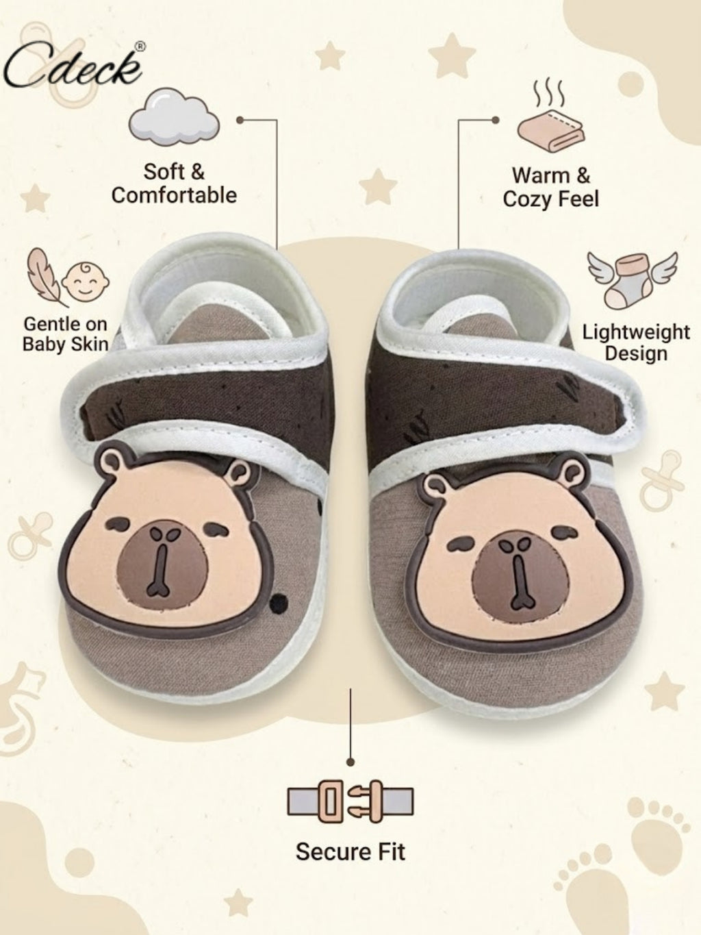Cdeck Baby Booties For Summer