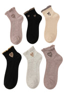 Cdeck Women Cotton Ankle Socks | Soft, Comfortable & Breathable Everyday Socks