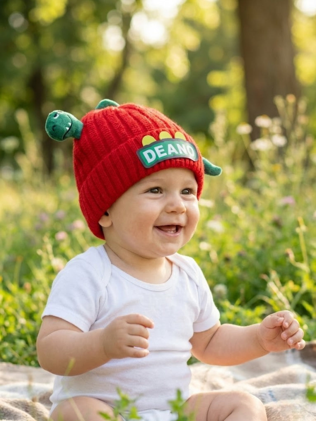Cdeck Kids Woolen Cap for Boys & Girls | Soft, Warm & Comfortable Winter Wear | 1–2 Years