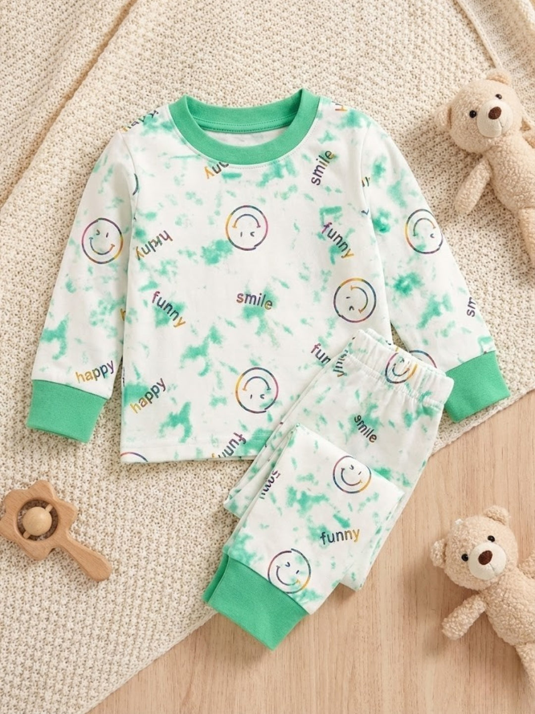 Cdeck Baby Full Sleeve T-Shirt & Pants Set | Comfortable & Stylish Baby Clothing