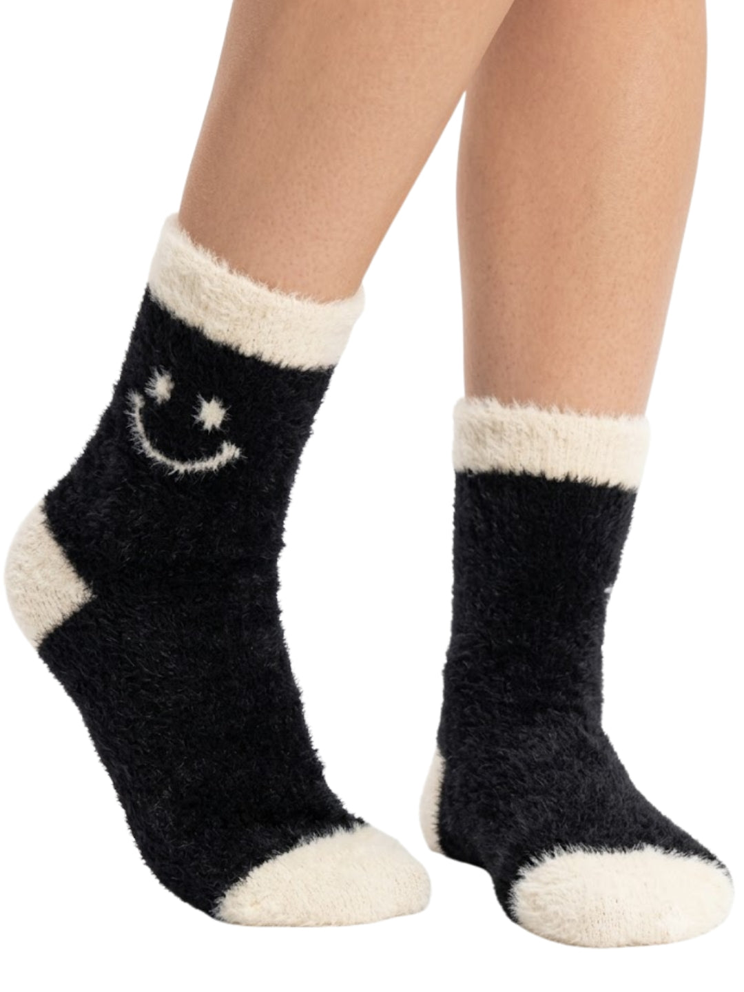 Cdeck Women’s Wool Socks | Soft & Warm Woolen Winter Socks | Free Size | Black