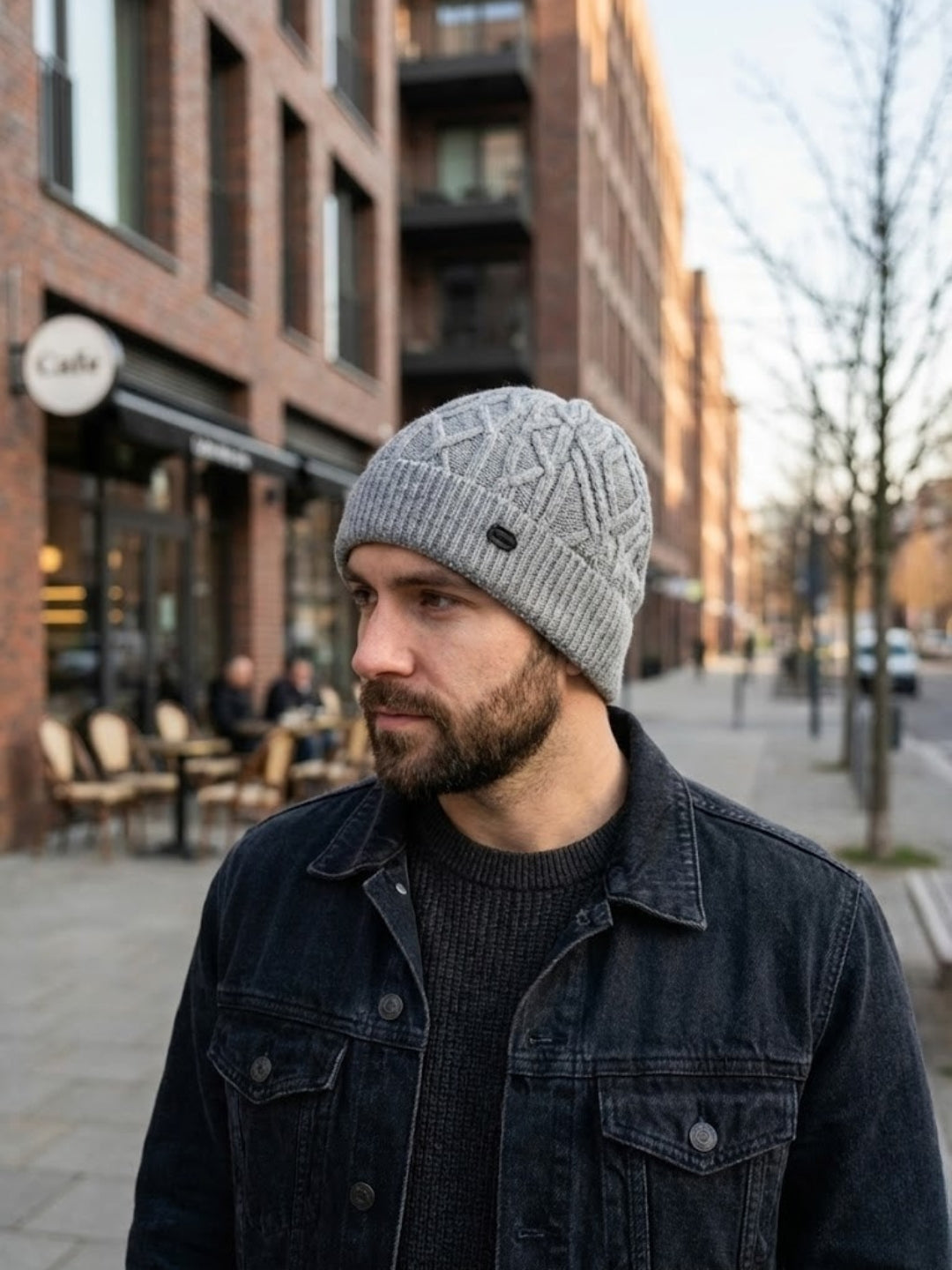 Cdeck Men's Woolen Winter Cap | Soft, Warm, Comfortable & Stylish Winter Wear