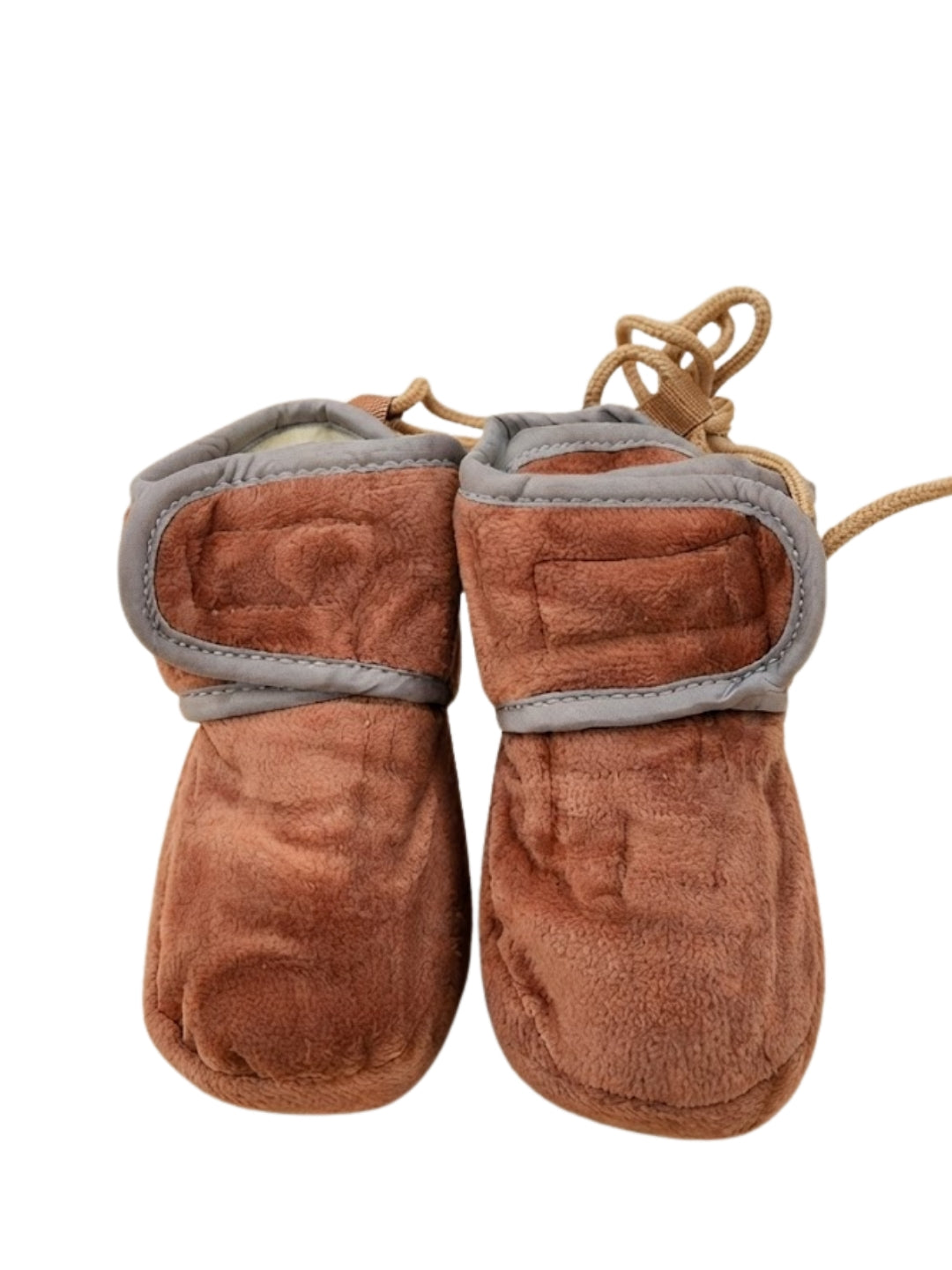 Cdeck Woolen Baby Booties for kids| Soft, Warm & Comfortable Winter Footwear | 3–9 Months | brown