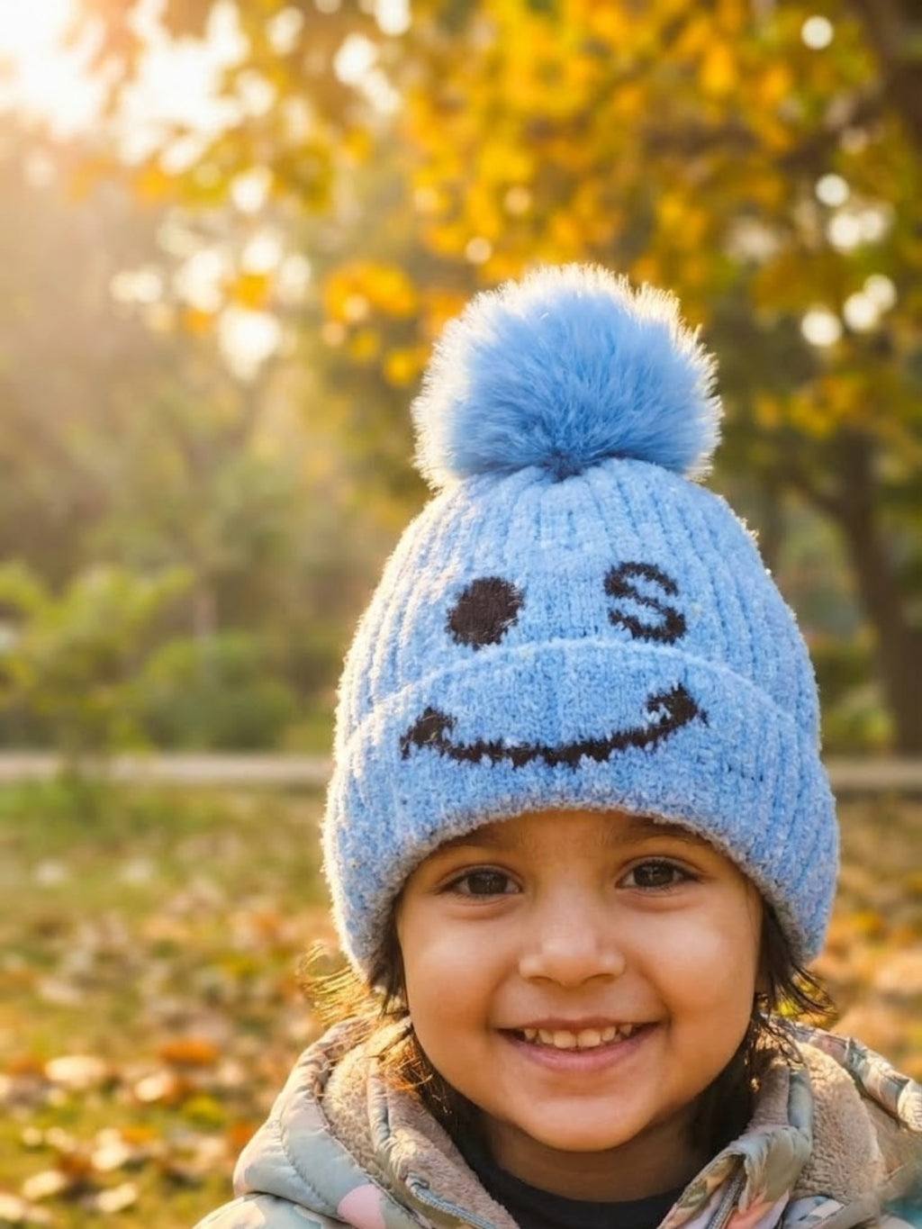 Cdeck Kids Woolen Winter Cap for Boys & Girls