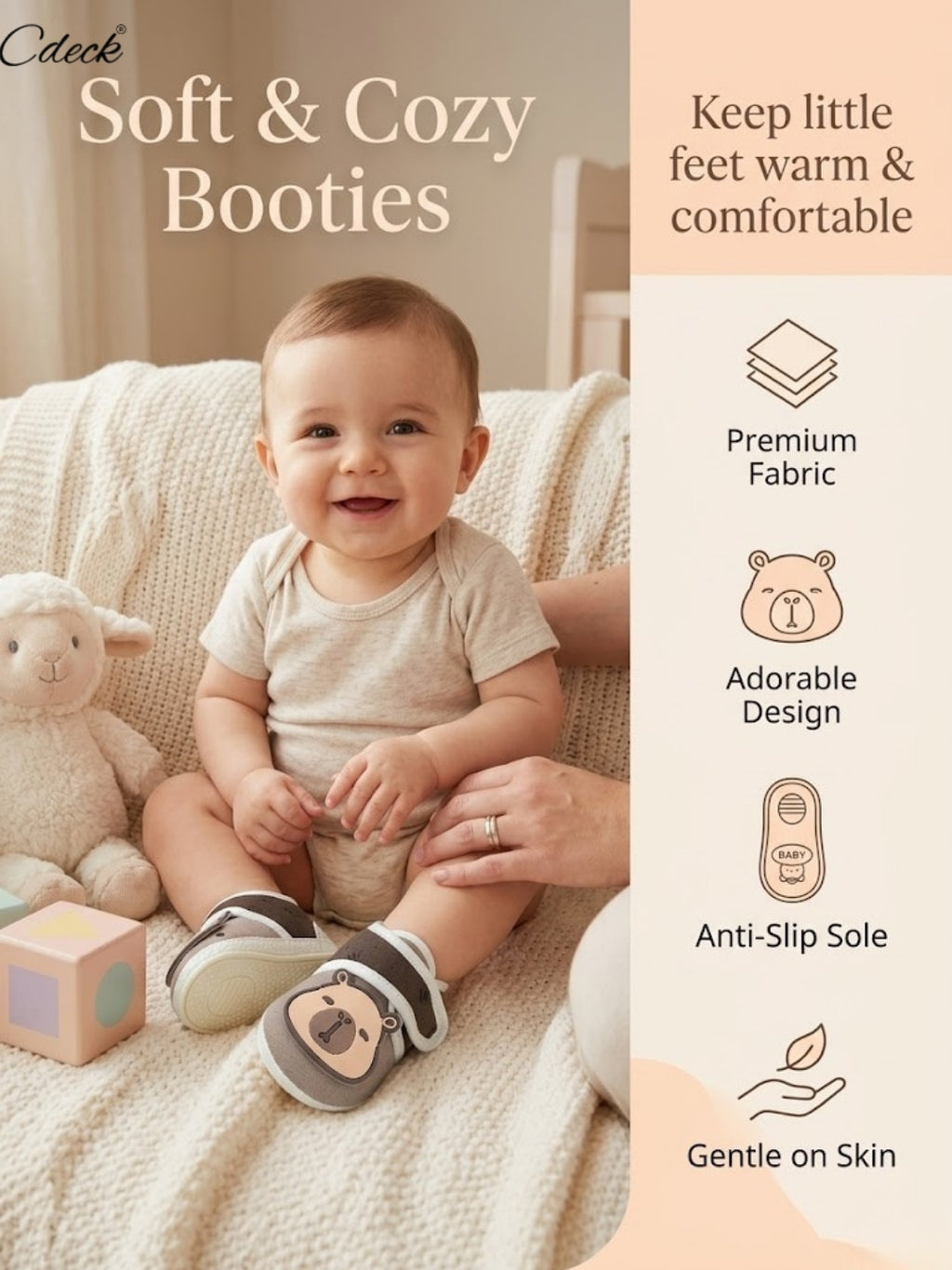 Cdeck Baby Booties For Summer