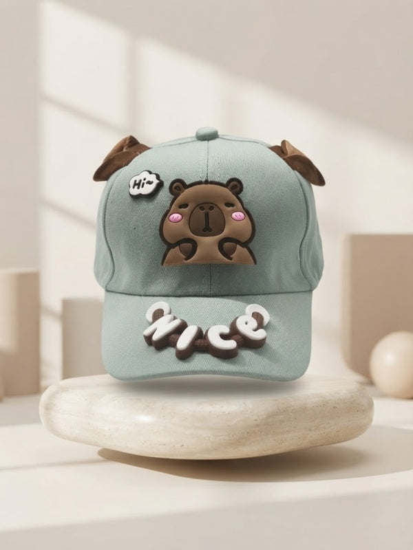 Cdeck Kids Cotton Cap for Boys & Girls | Soft, Lightweight & Comfortable Summer Wear | 2–5 Years