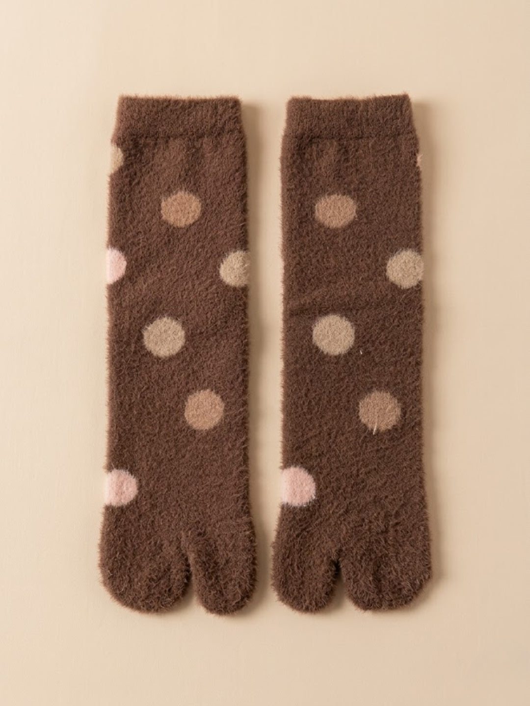 Cdeck Warm Socks for Women | Soft Cozy Comfortable Full-Length Winter Socks with Stylish Printed Design for Home & Everyday Wear | Brown