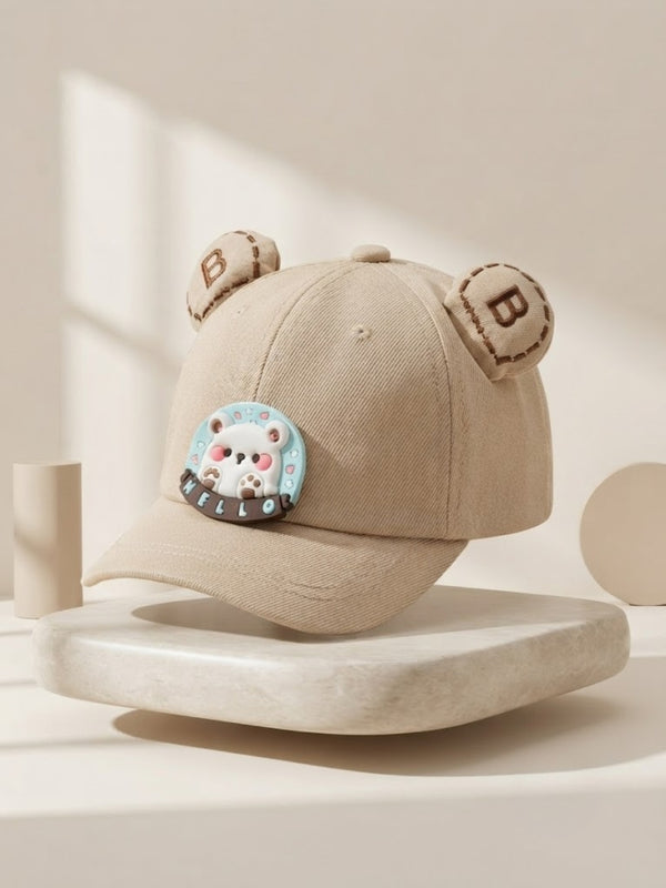 Cdeck Kids Cotton Cap for Boys & Girls | Soft, Lightweight & Comfortable Summer Wear | 1–3 Years