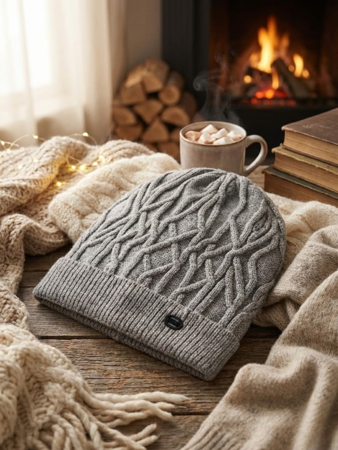 Cdeck Men's Woolen Winter Cap | Soft, Warm, Comfortable & Stylish Winter Wear