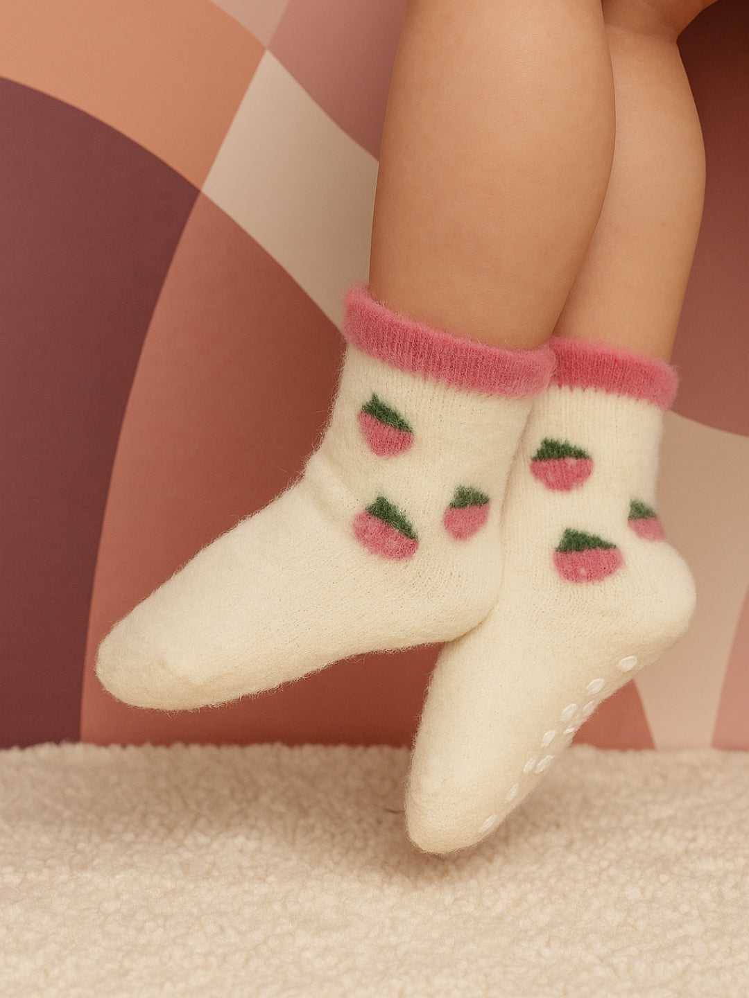 Cdeck Baby Woolen Socks for Boys & Girls | Soft, Warm & Comfortable Winter Socks | 0–4 Years