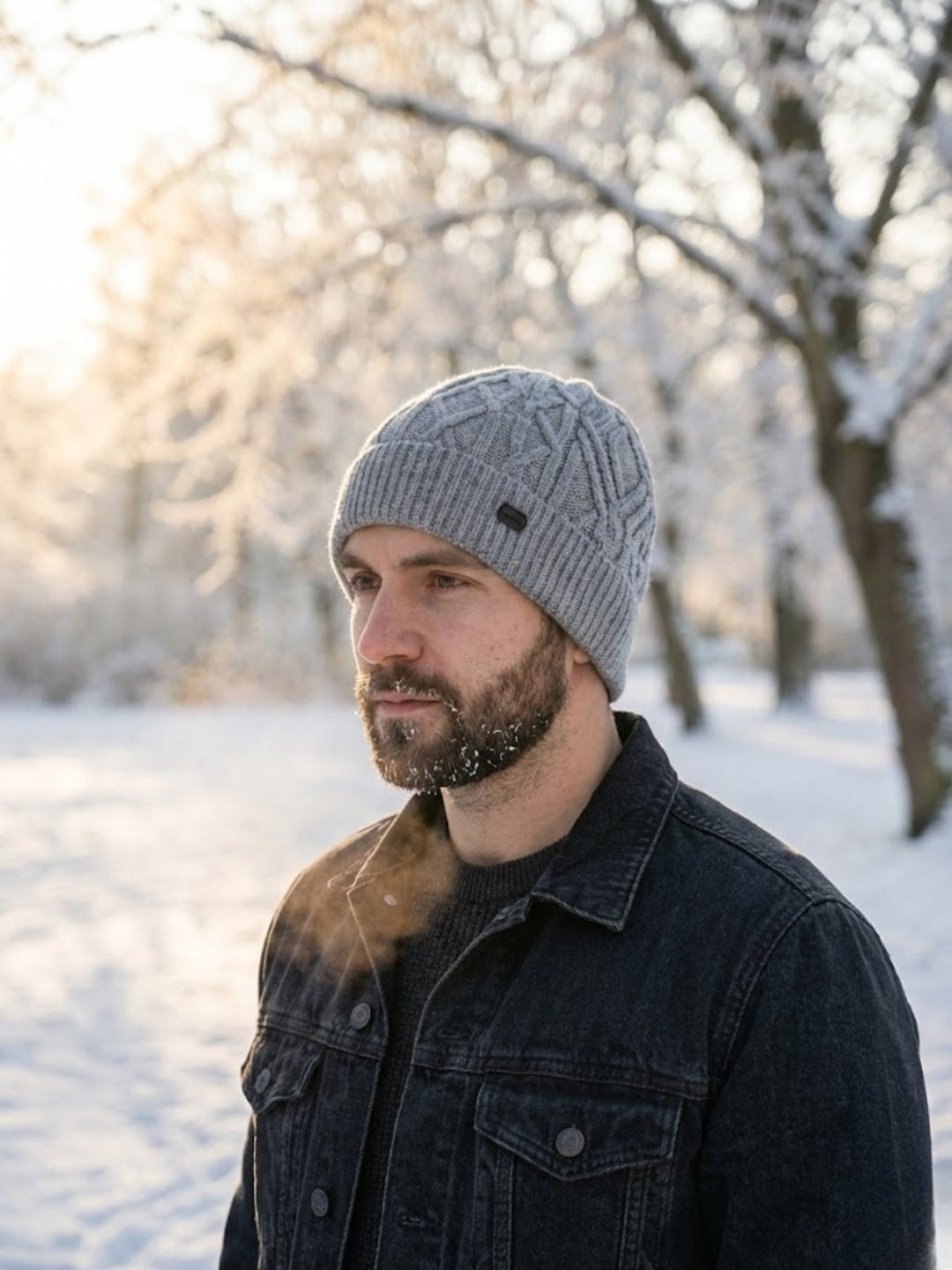 Cdeck Men's Woolen Winter Cap | Soft, Warm, Comfortable & Stylish Winter Wear
