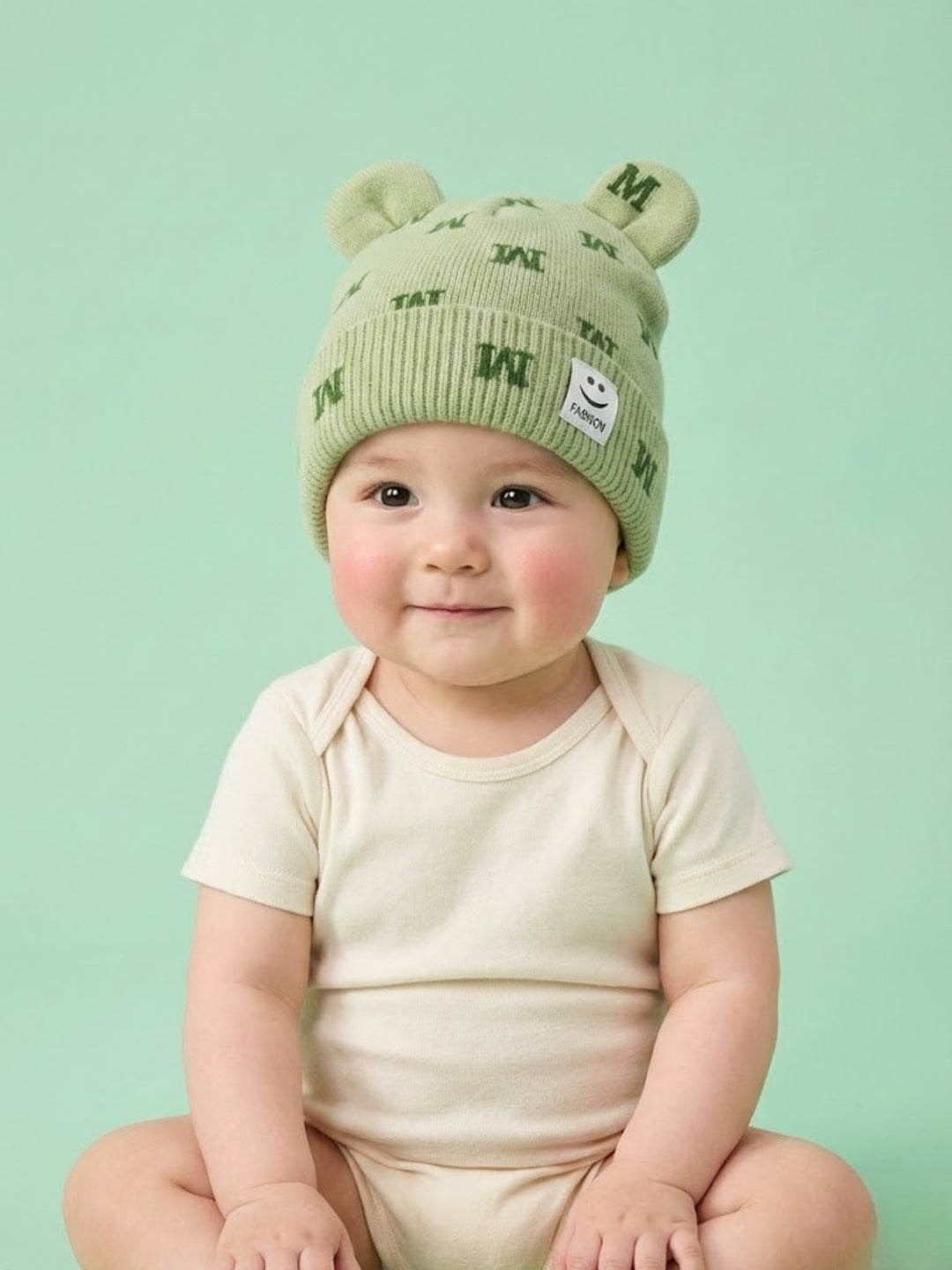 Cdeck Kids Woolen Cap for Boys & Girls | Soft, Warm & Comfortable Winter Wear | 6–18 Months