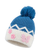 Cdeck Kids Woolen Winter Cap for Baby Girls | Soft, Warm & Comfortable | 1–2 Years