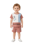 Cdeck Baby Cotton T-Shirt & Shorts Set | Half Sleeve, Soft & Comfortable Baby Wear