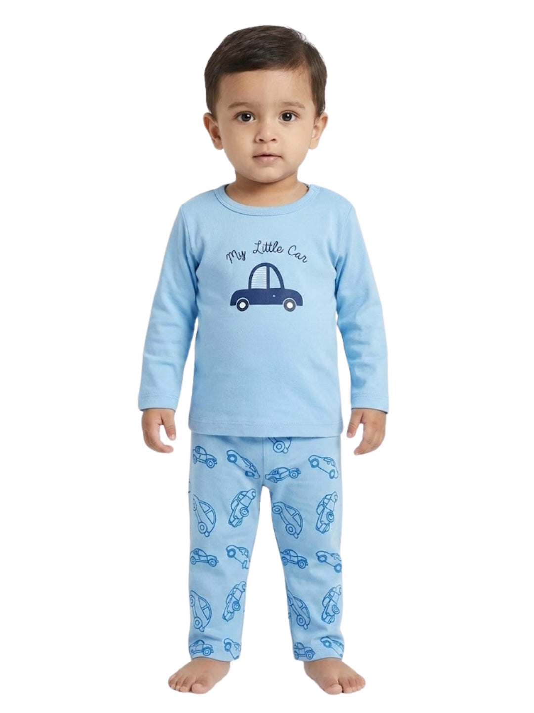 Cdeck Baby Full Sleeve T-Shirt & Pants Set | Comfortable & Stylish Baby Clothing