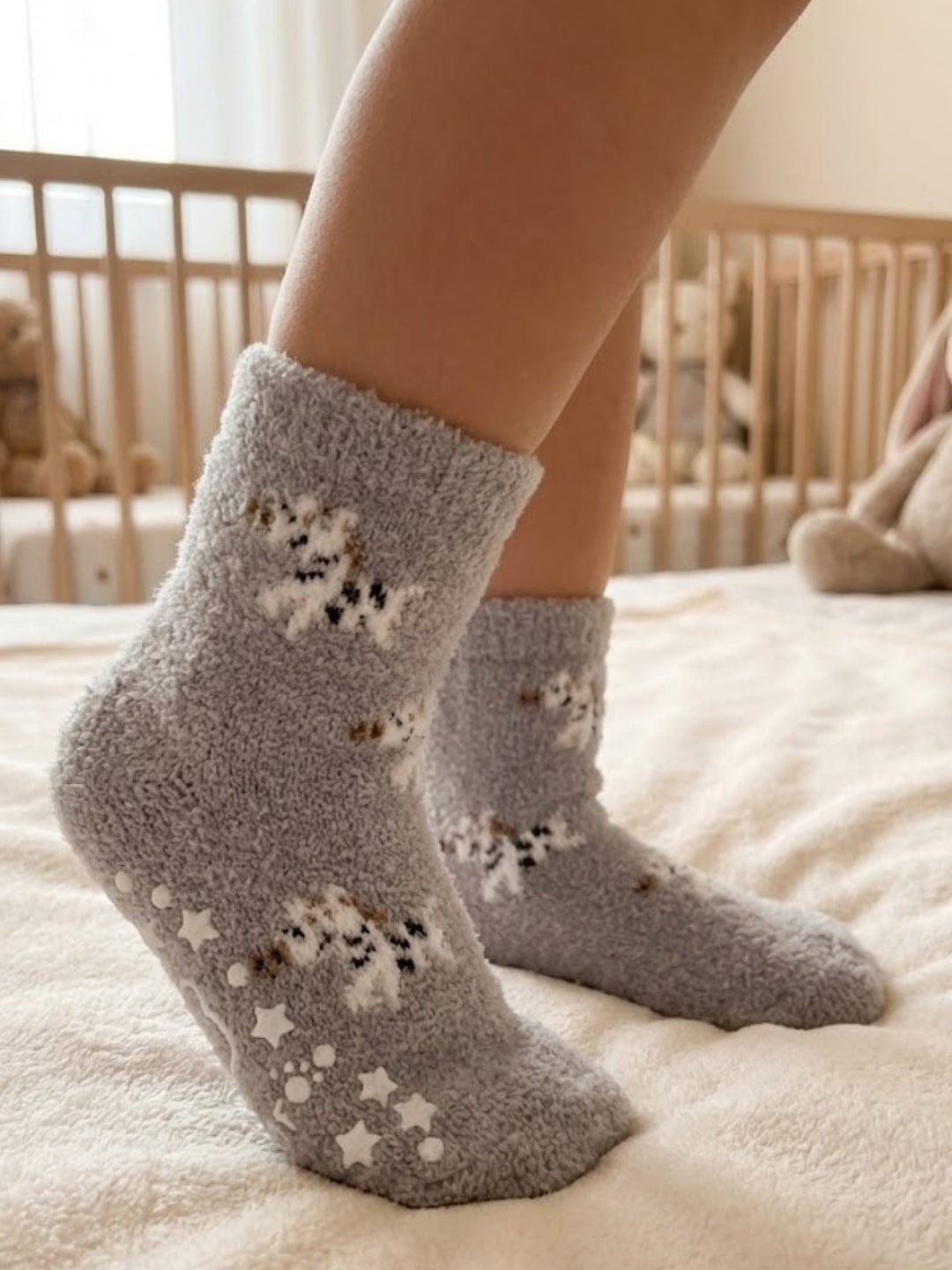 Cdeck Baby Woolen Socks for Boys & Girls | Soft, Warm & Comfortable Winter Socks | 0–3 Years