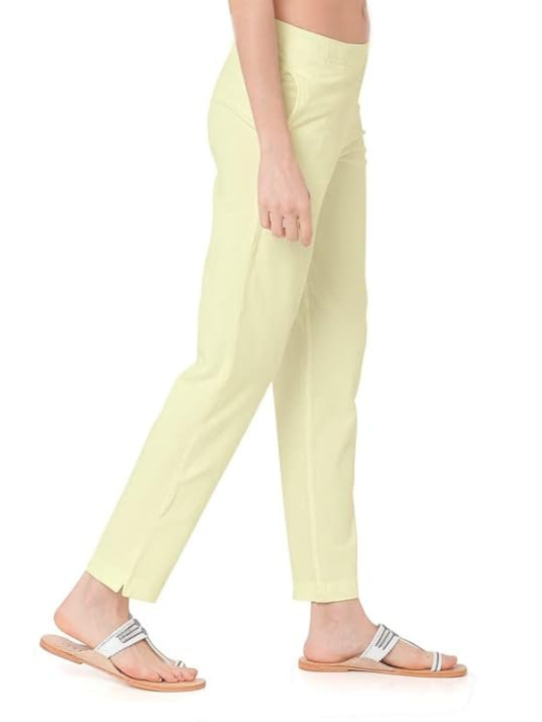 Cdeck Women’s Cotton Blend Straight Fit Pants with Pockets – Comfortable & Stylish Casual Trousers