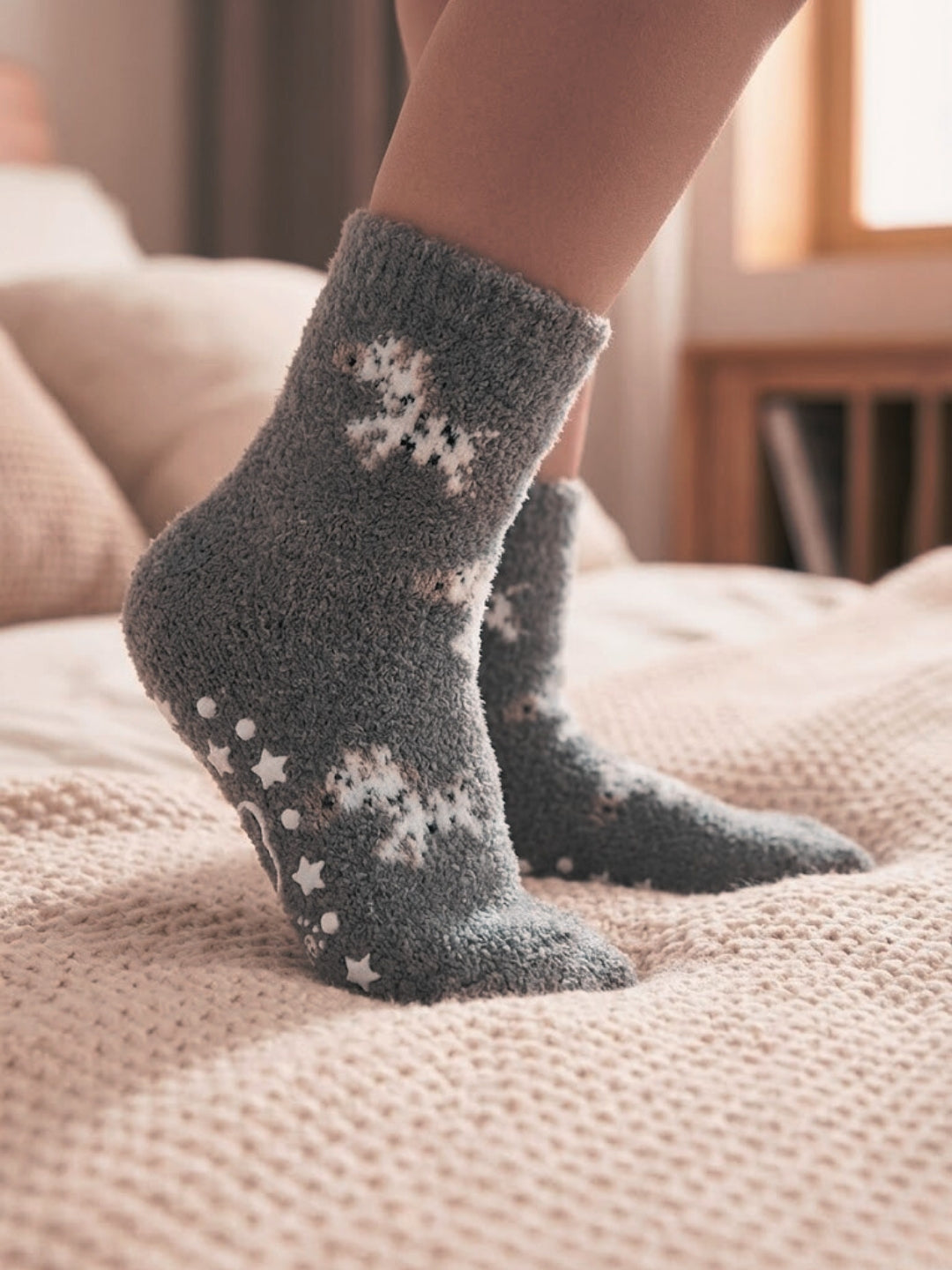Cdeck Baby Woolen Socks for Boys & Girls | Soft, Warm & Comfortable Winter Socks | 0–3 Years