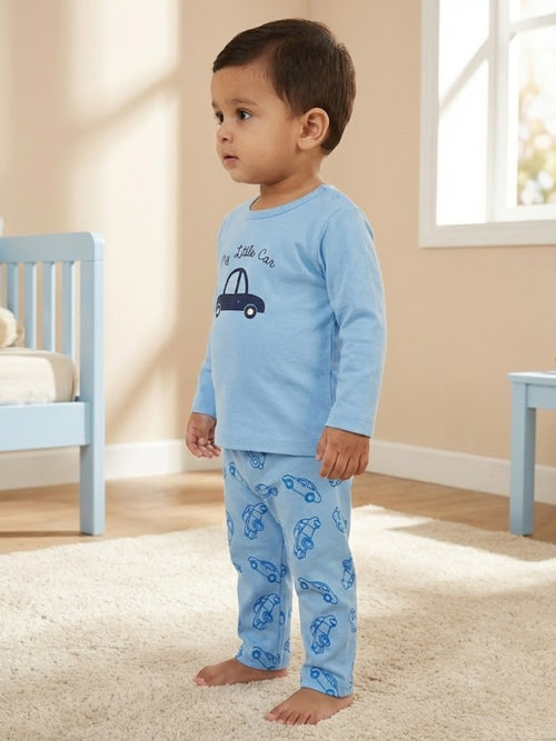 Cdeck Baby Full Sleeve T-Shirt & Pants Set | Comfortable & Stylish Baby Clothing