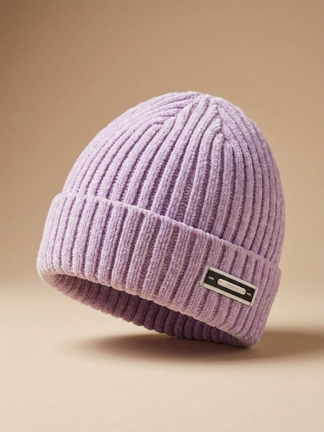 Cdeck Women Woolen Cap | Soft Knitted Winter Beanie for Women | Warm & Stylish Winter Wear | Free Size| Purple