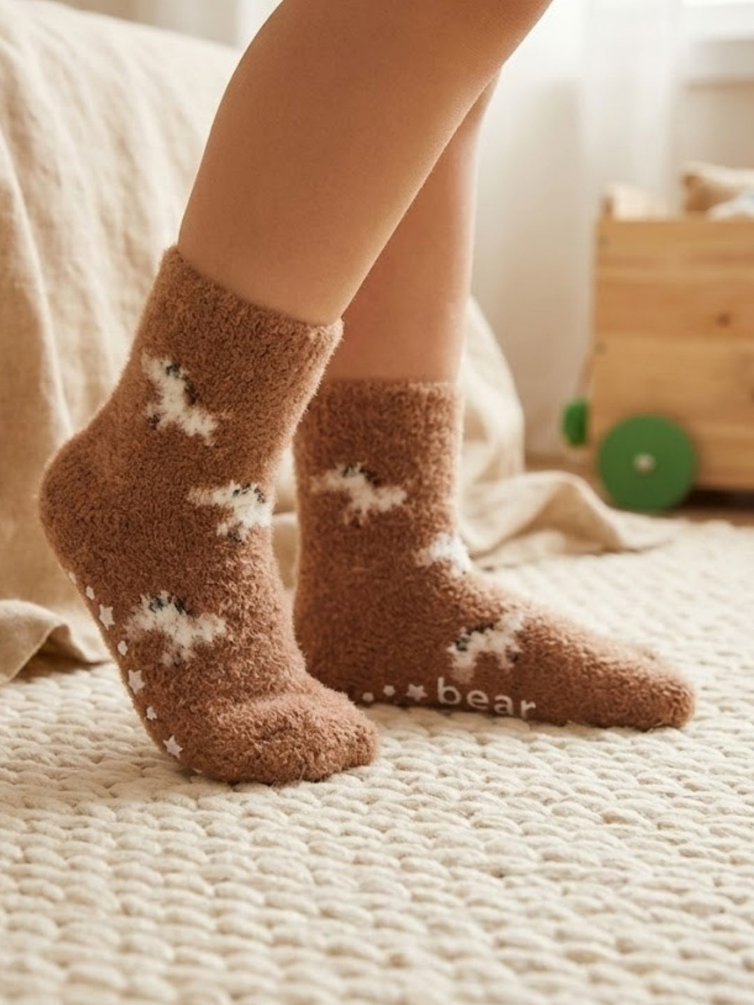 Cdeck Baby Woolen Socks for Boys & Girls | Soft, Warm & Comfortable Winter Socks | 0–3 Years