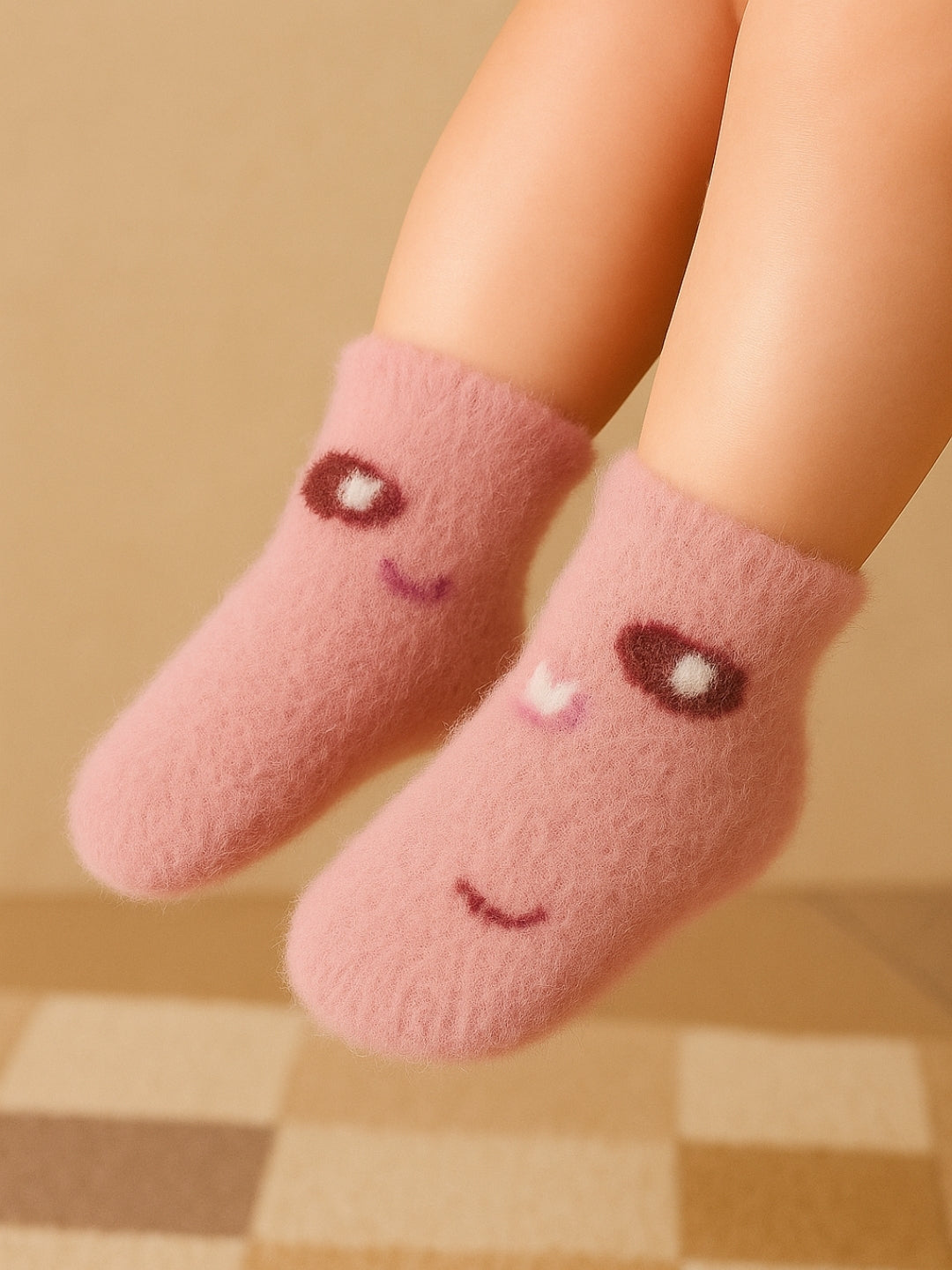 Cdeck Baby Woolen Socks for Boys & Girls | Soft, Warm & Comfortable Winter Socks | 0–4Years