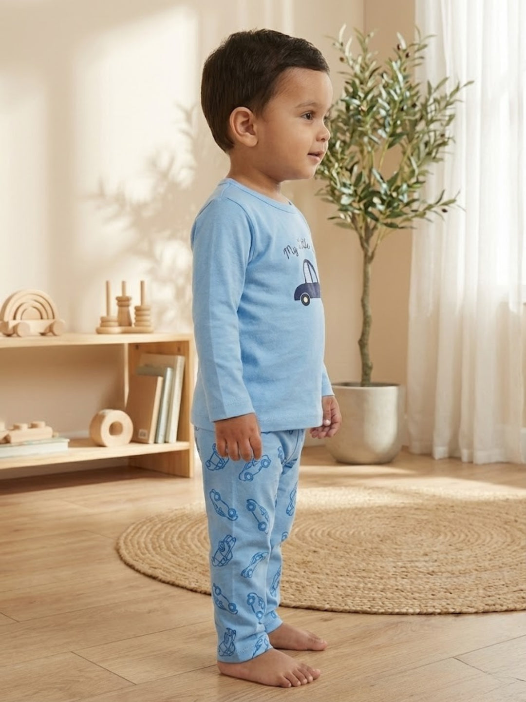 Cdeck Baby Full Sleeve T-Shirt & Pants Set | Comfortable & Stylish Baby Clothing