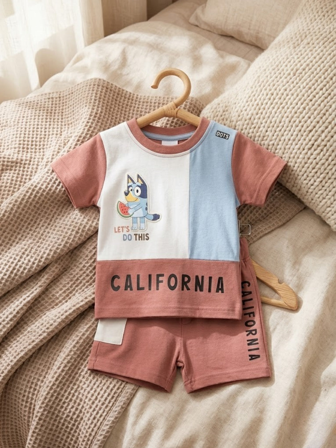 Cdeck Baby Cotton T-Shirt & Shorts Set | Half Sleeve, Soft & Comfortable Baby Wear