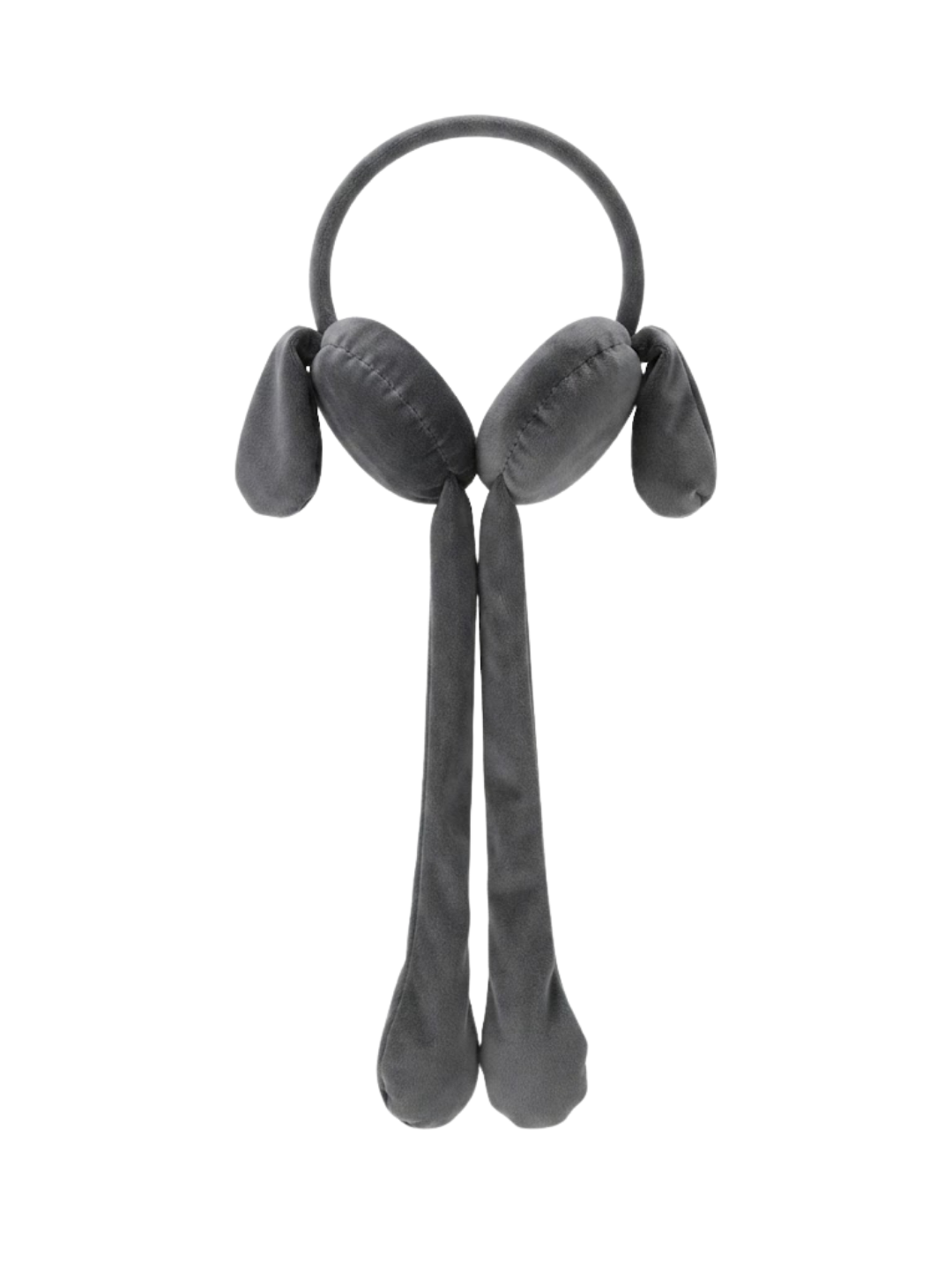 Cdeck Velvet Earmuffs for Girls & Women, Soft Warm Winter Earmuffs with Long Hanging Ear Covers, Free Size