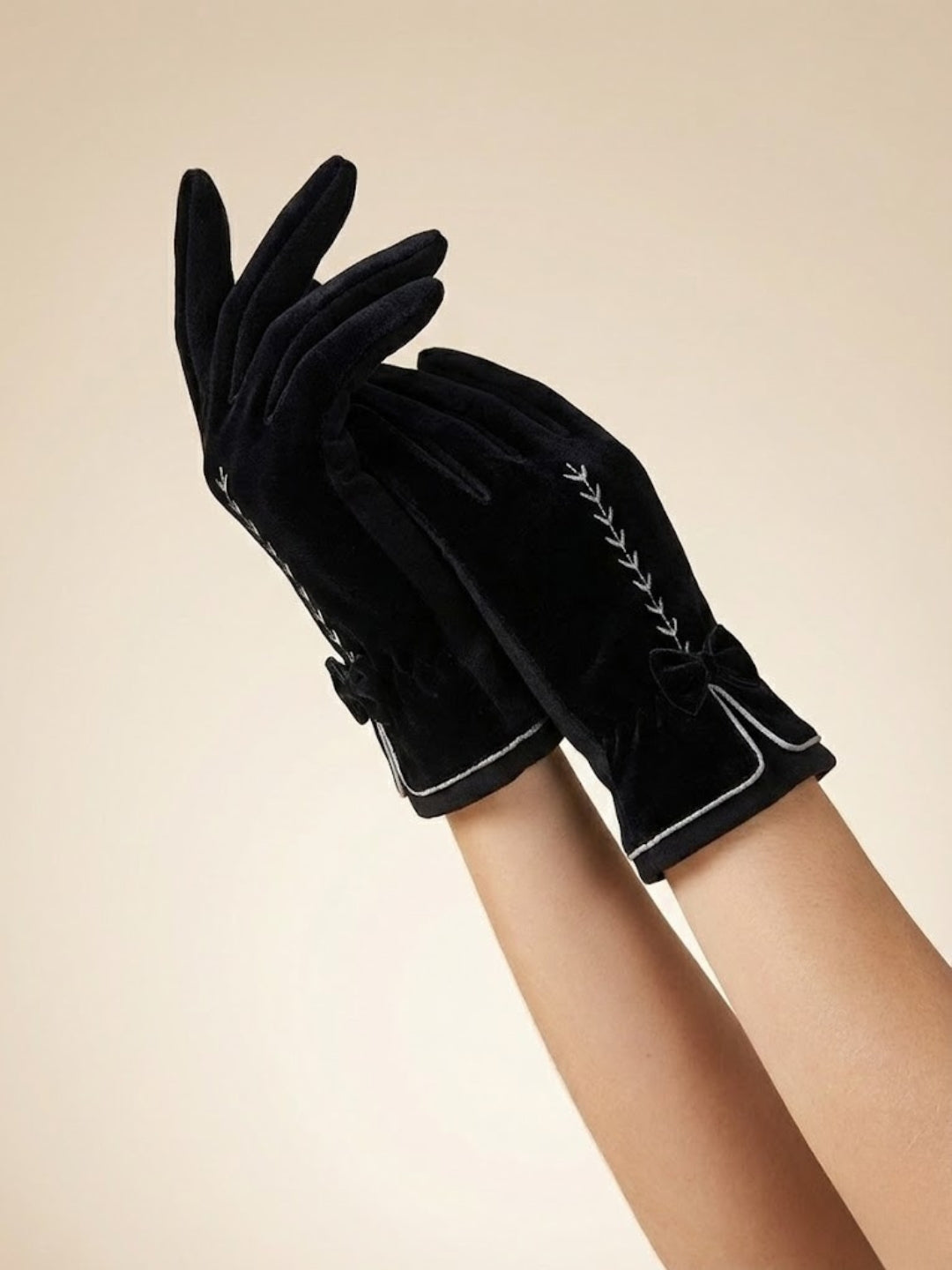 Cdeck Women Woolen Winter Gloves | Soft, Warm & Comfortable for Winter Wear